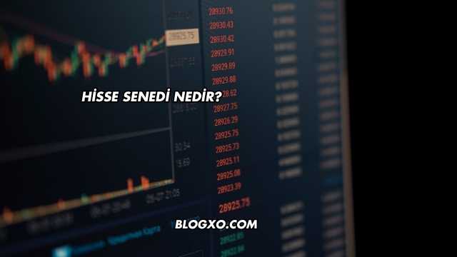 Hisse Senedi Nedir?