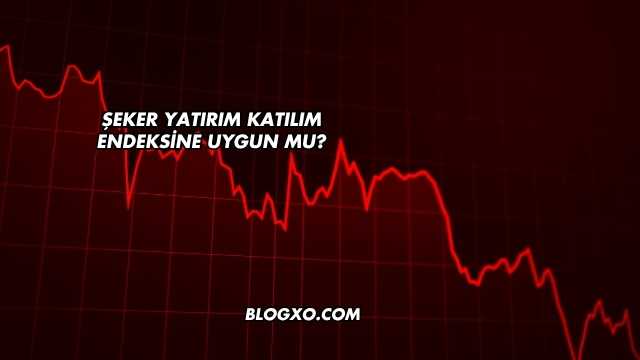 Şeker Yatırım Katılım Endeksine Uygun mu?